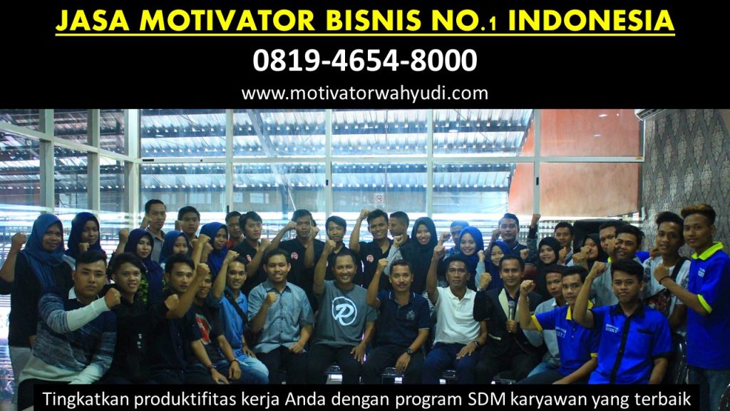 JASA MOTIVATOR BISNIS TIDENG PALE TANA TIDUNG