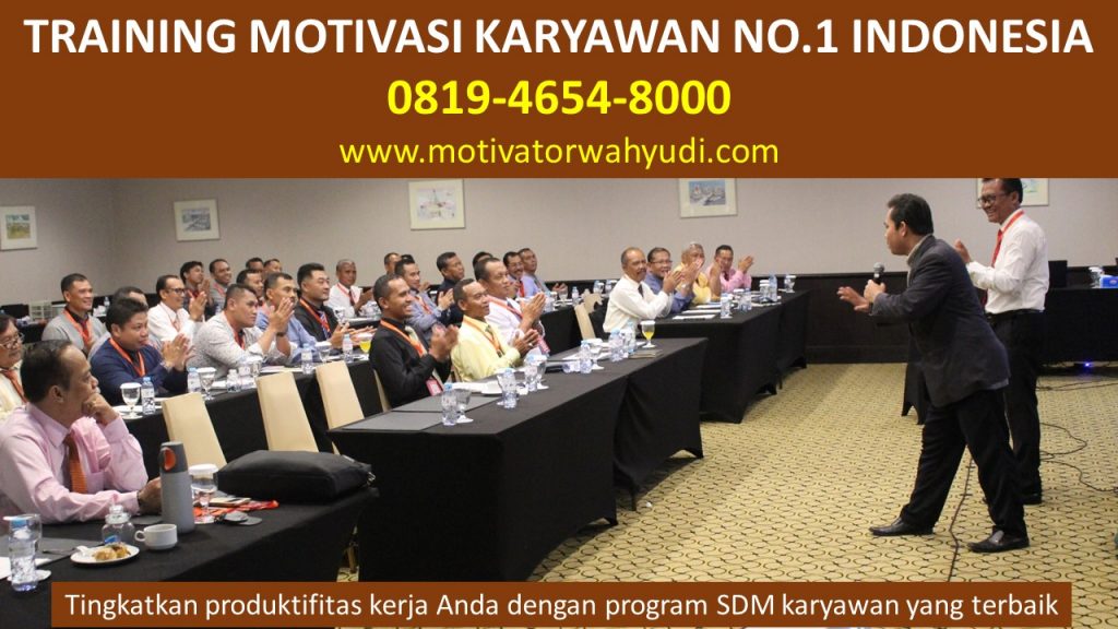 TRAINING MOTIVASI KARYAWAN KOLAKA TIMUR NO. 1