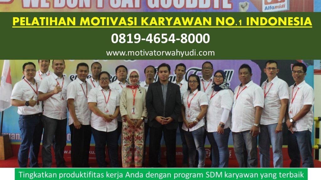 PELATIHAN MOTIVASI KARYAWAN LAHOMI NIAS BARAT NO. 1