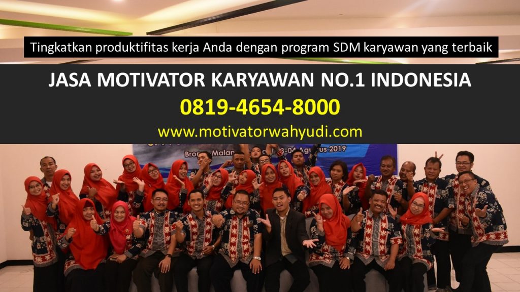 JASA MOTIVATOR KARYAWAN KEPULAUAN ARU