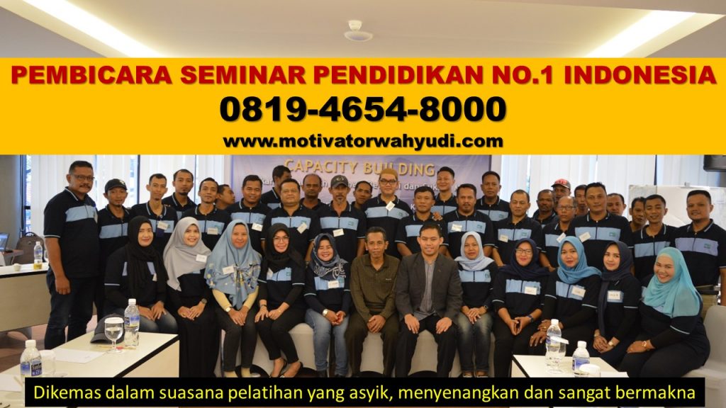 PEMBICARA SEMINAR PENDIDIKAN SLAWI TEGAL