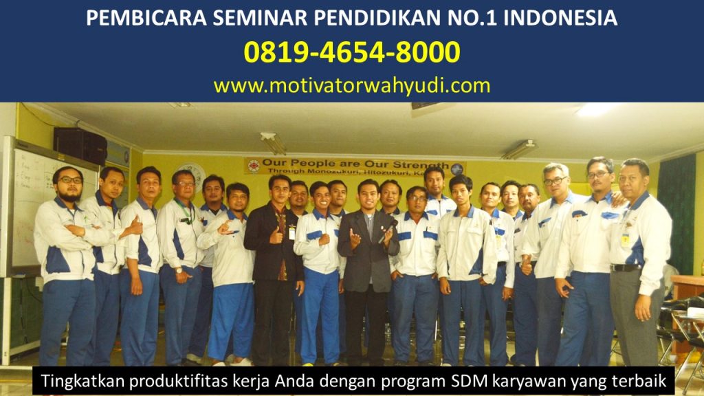 PEMBICARA SEMINAR PENDIDIKAN MARISA POHUWATO