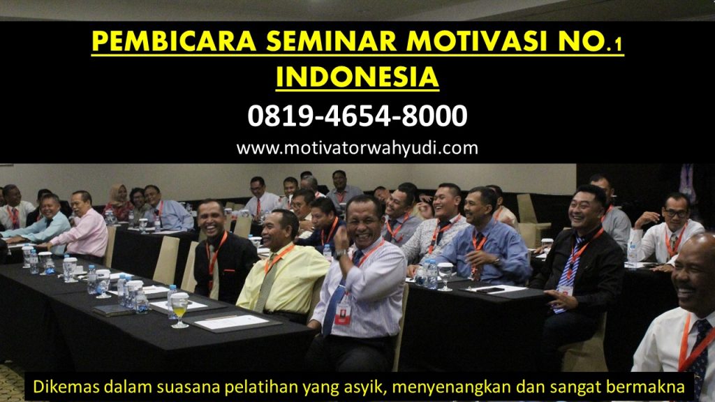 PEMBICARA SEMINAR MOTIVASI MUARA ENIM