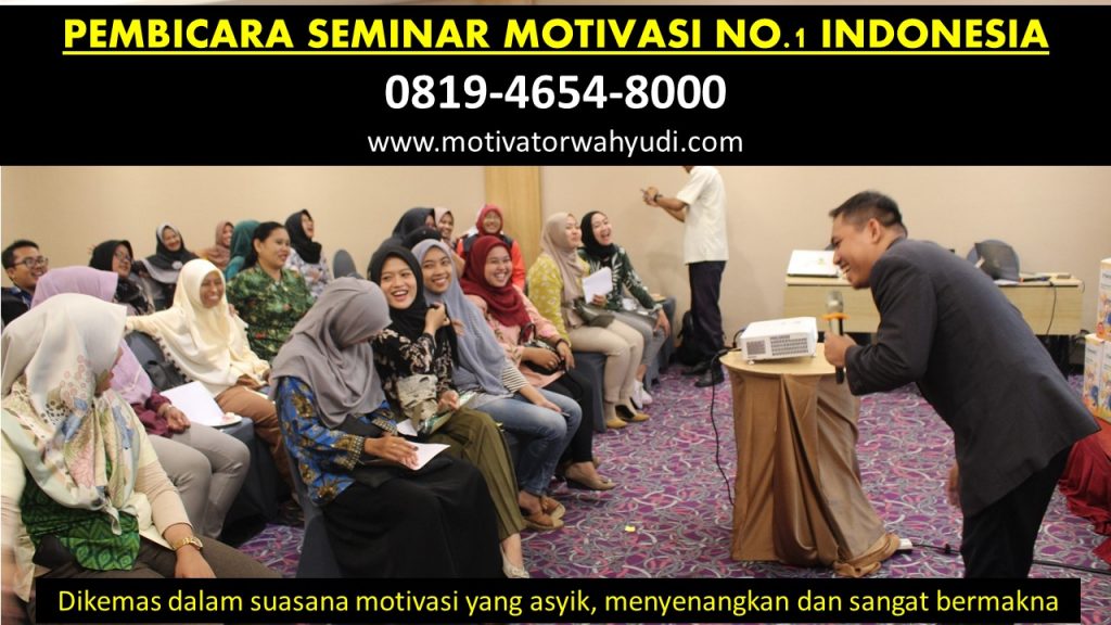 PEMBICARA SEMINAR MOTIVASI BANGKA