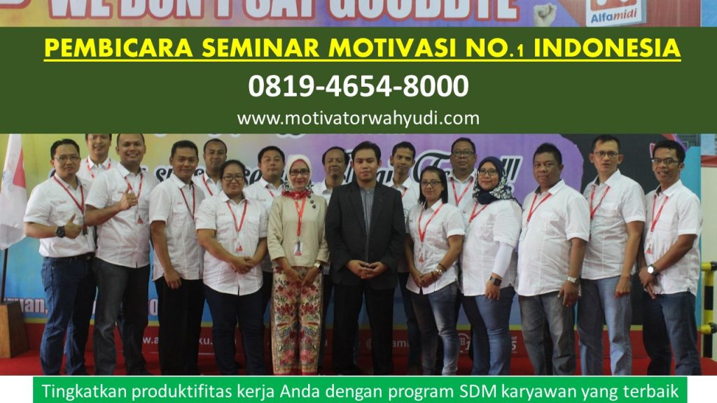 PEMBICARA SEMINAR MOTIVASI SIJUNJUNG