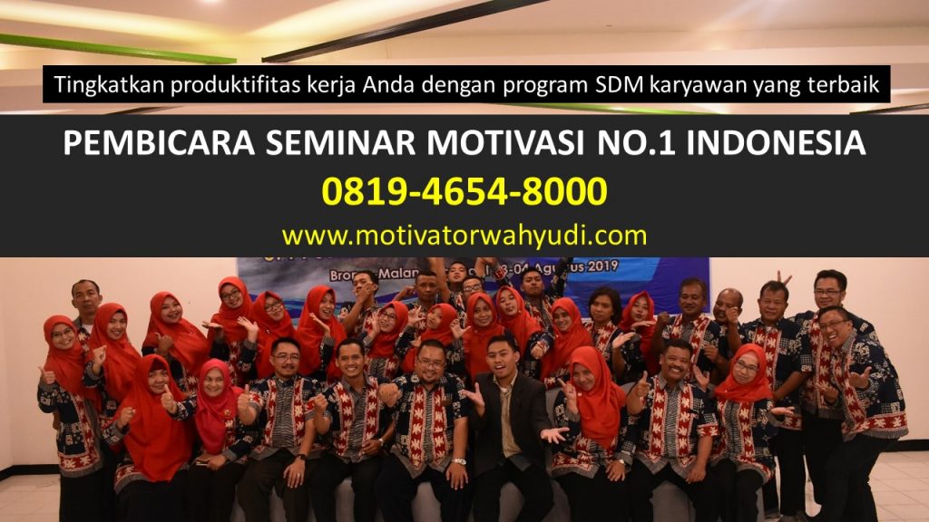 PEMBICARA SEMINAR MOTIVASI BENGKALIS