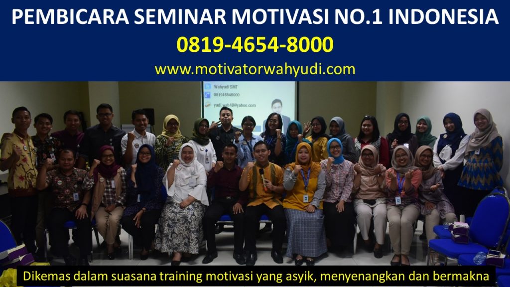 PEMBICARA SEMINAR MOTIVASI BOVEN DIGOEL