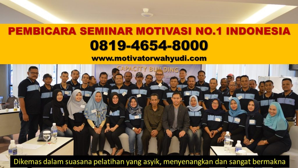 PEMBICARA SEMINAR MOTIVASI SARMI