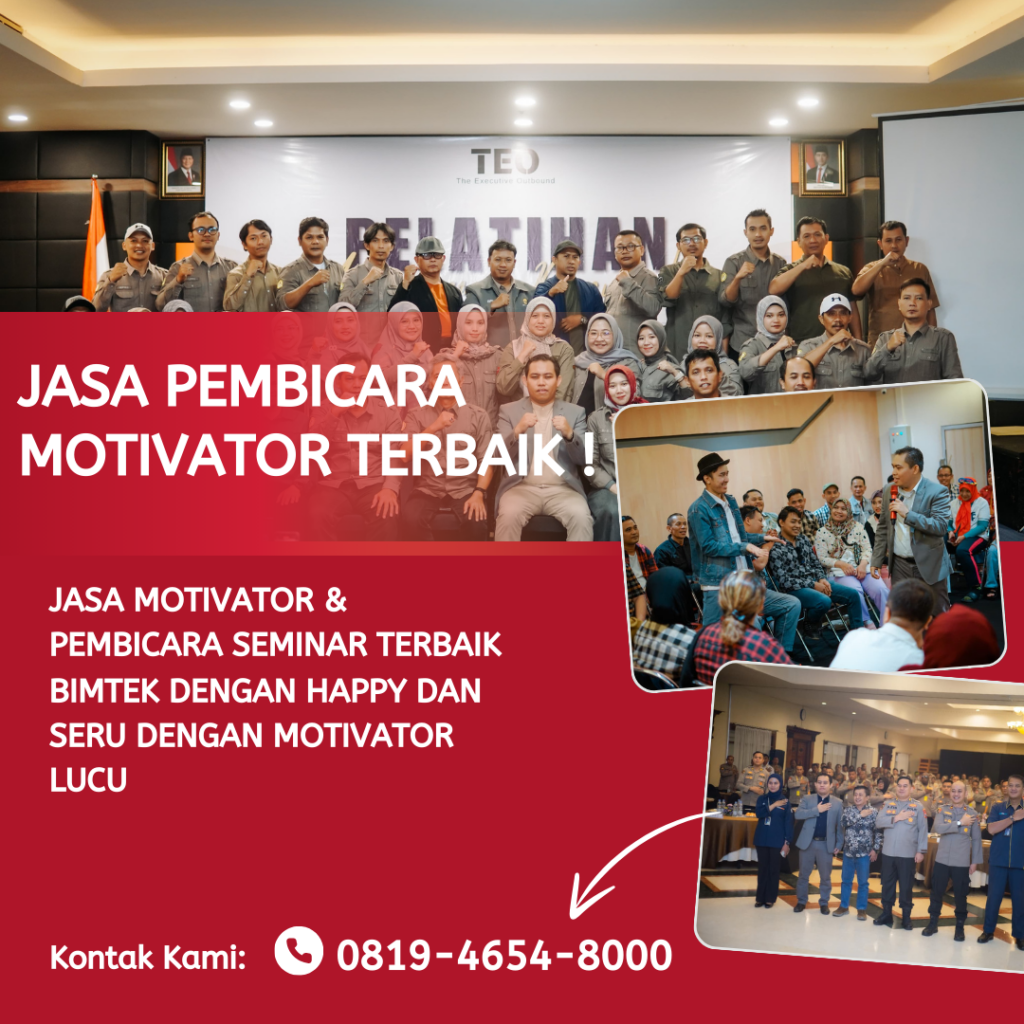 Motivator Bandung, Untuk Training Motivasi Karyawan Bandung Berpengalaman dan Terpercaya