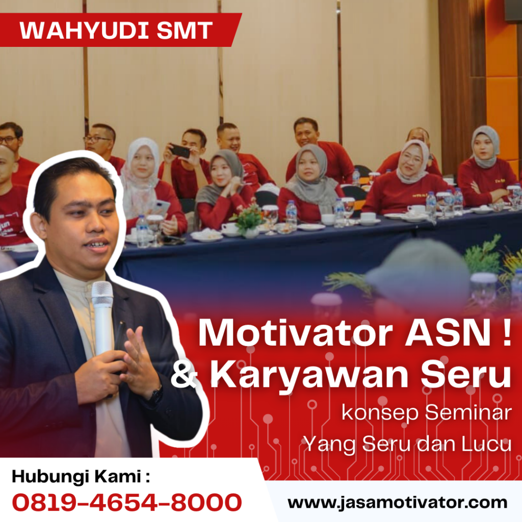 Narasumber Pembicara Capacity Building Bandung Barat, Bersertifikat Resmi! Untuk Peningkatan Kapasitas SDM Unggul ASN dan Karyawan