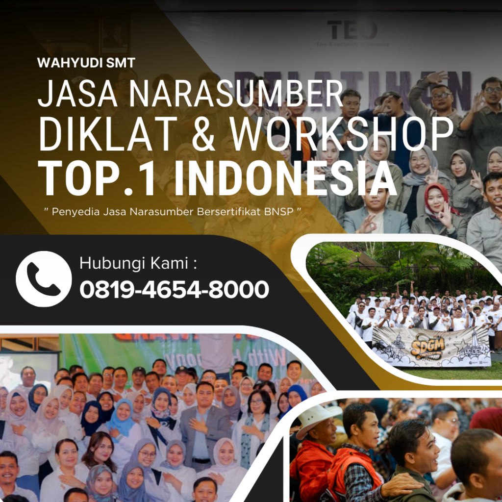 Narasumber Pembicara Capacity Building  Kendal, Bersertifikat Resmi! Untuk Peningkatan Kapasitas SDM Unggul ASN dan Karyawan