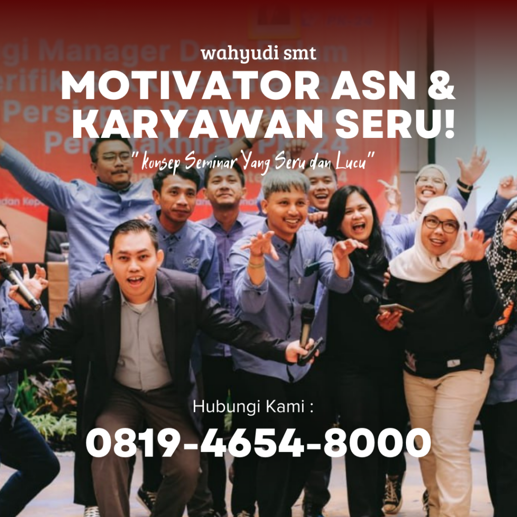 Motivator Cirebon, Untuk Training Motivasi Karyawan Cirebon Berpengalaman dan Terpercaya